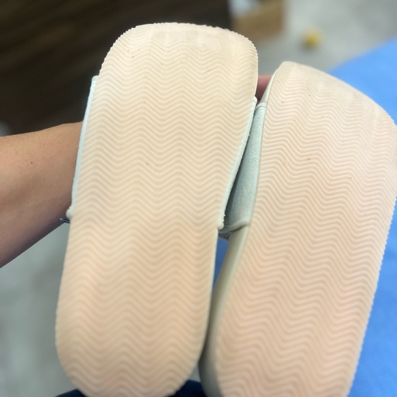 Y3 leather and suede slides - Picture 6 of 8